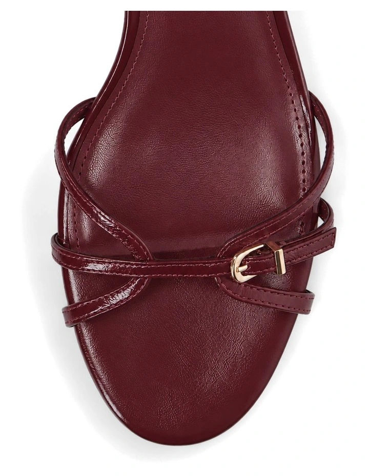 Ren Sandal In Burgundy image 4