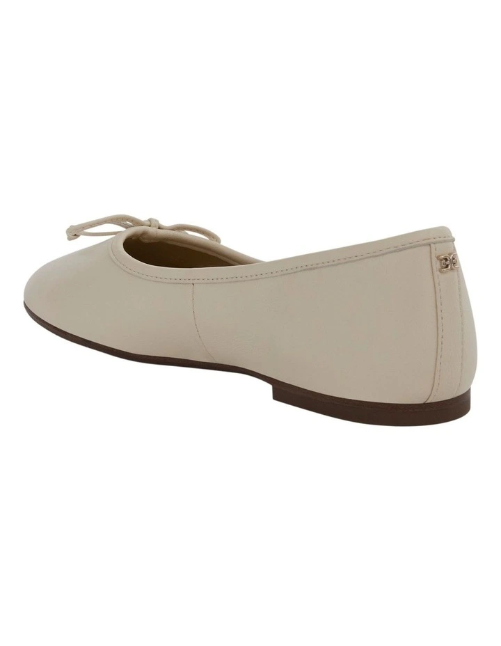 Alie Ballet Flats in Mod Ivory Leather image 3