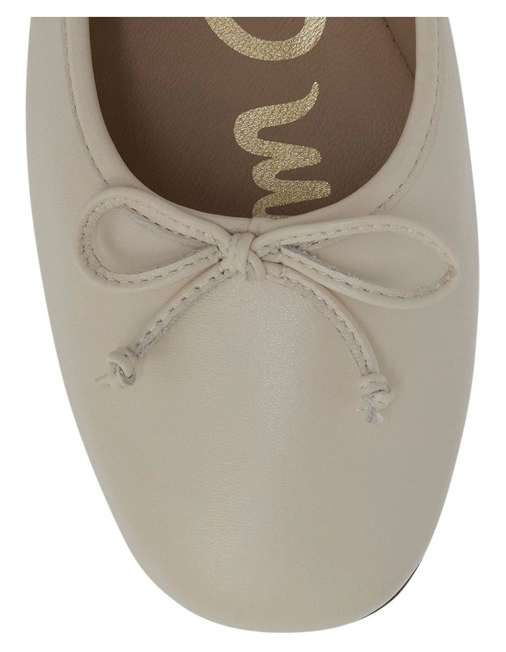 Alie Ballet Flats in Mod Ivory Leather image 4