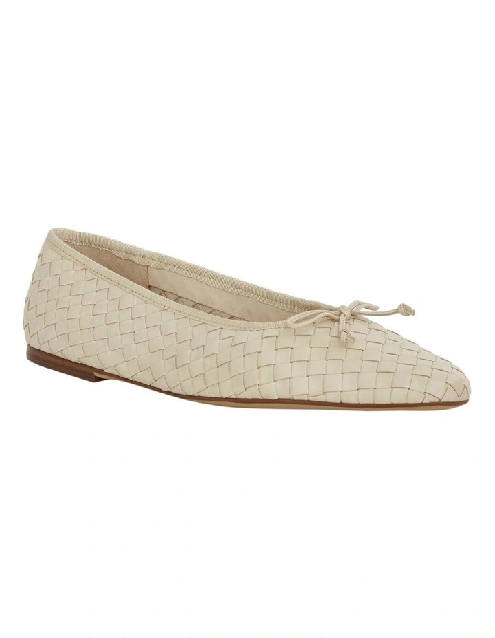 Ruthie Ballet Flats in Mod Ivory Leather image 2