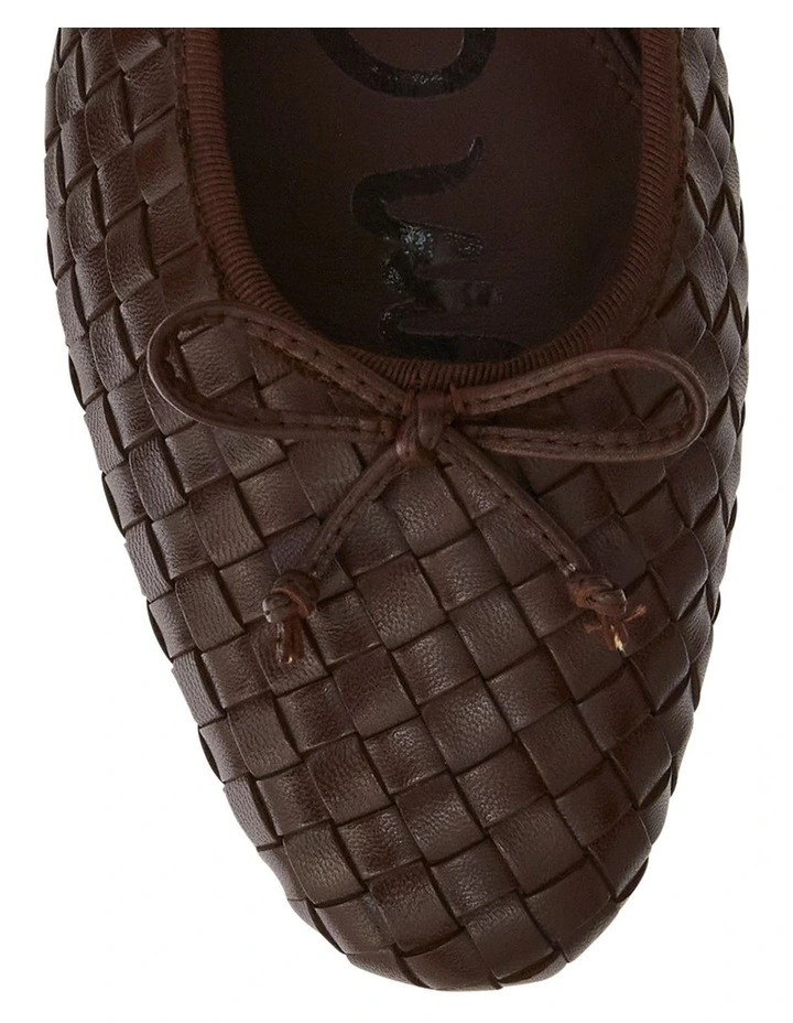 Ruthie Ballet Flats in Terazzo Brown Glove image 4