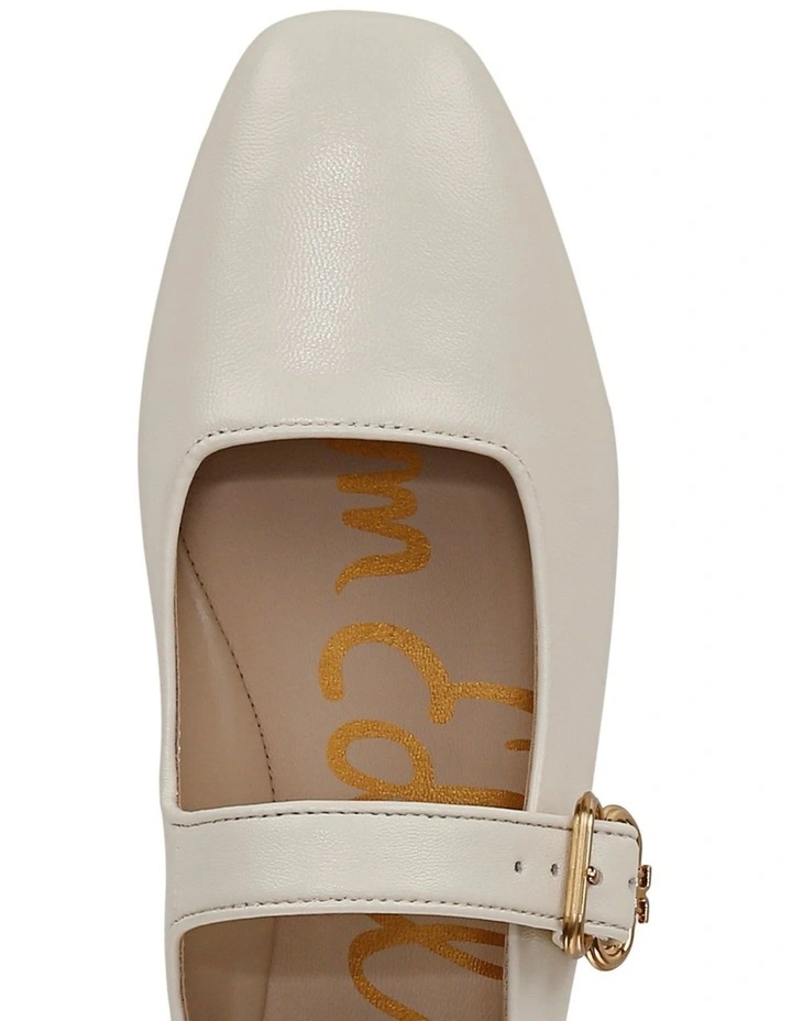 Michaela Ballet Flats in Mod Ivory Leather image 4
