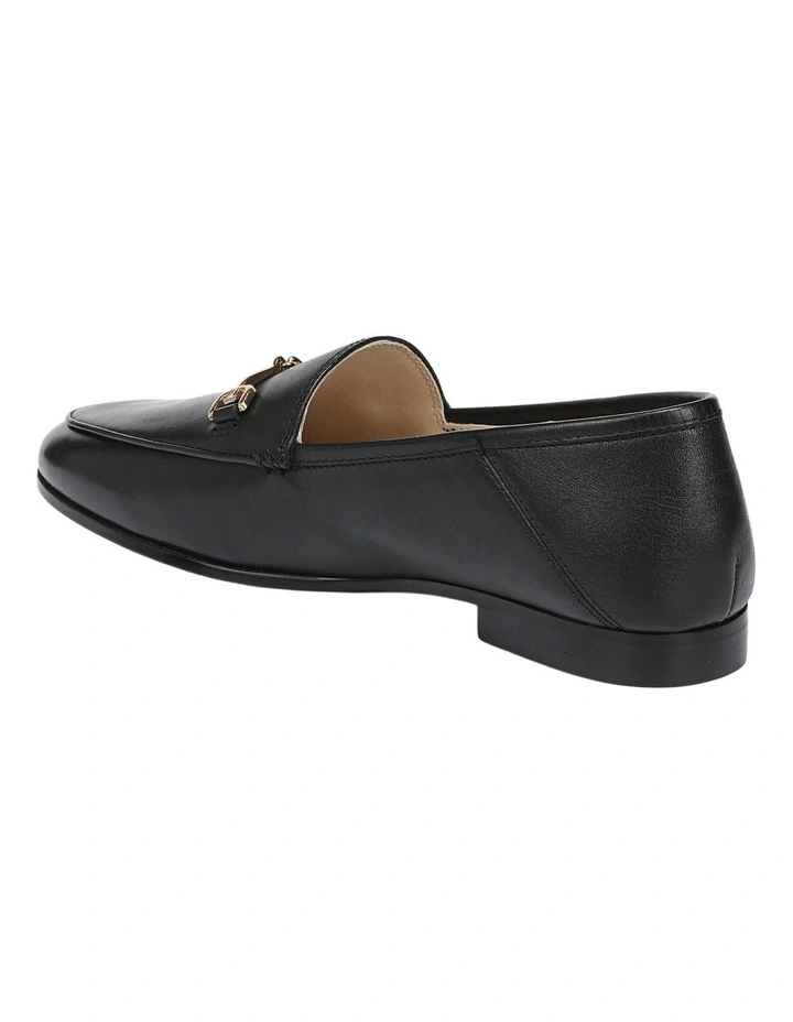 Loraine Loafers in Black Leather image 3