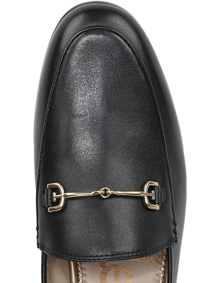 Loraine Loafers in Black Leather image 4