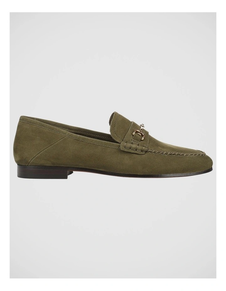 Loraine Loafers in Olive Branch Suede image 1