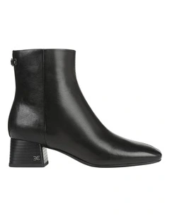 Paige Boots in Black Leather