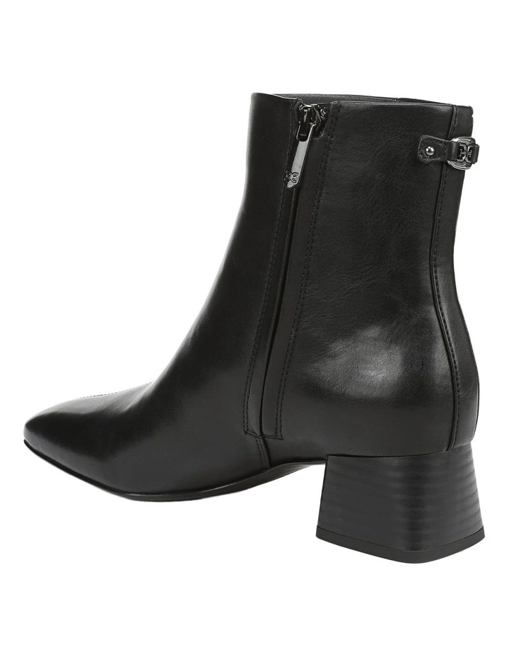 Paige Boots in Black Leather image 3