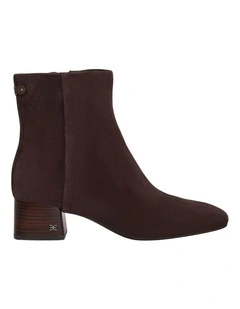 Paige Boots in Cafe Noir Suede