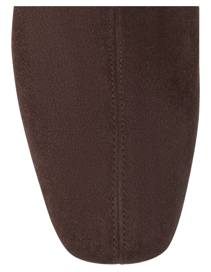 Paige Boots in Cafe Noir Suede image 4