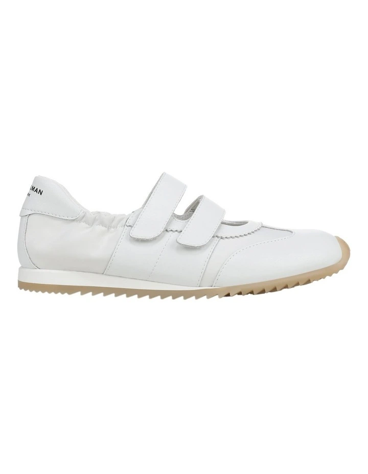 Isabella Sneakers in White Leather image 1