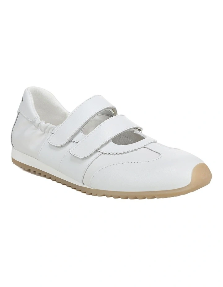 Isabella Sneakers in White Leather image 2