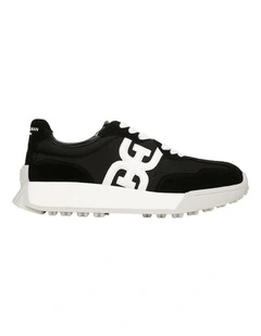 Langley Sneakers in Black Suede
