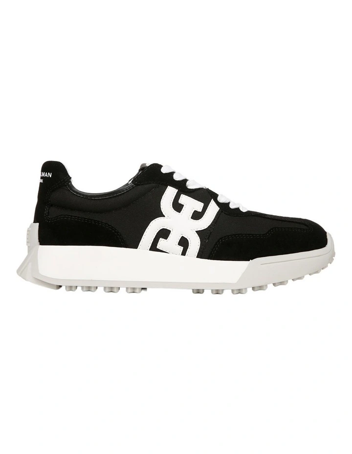 Langley Sneakers in Black Suede image 1