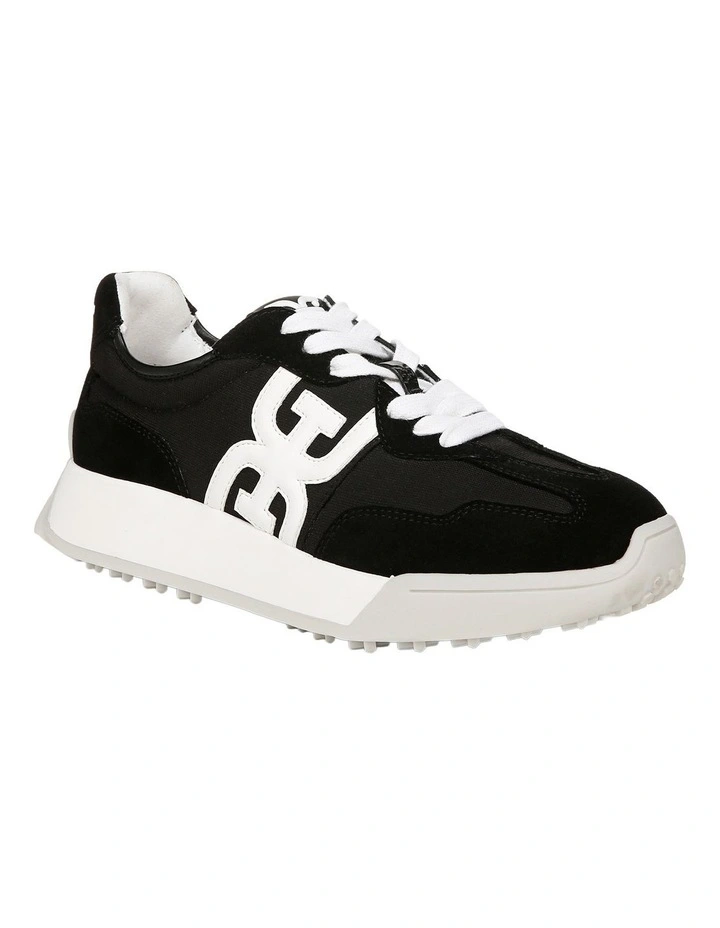 Langley Sneakers in Black Suede image 2