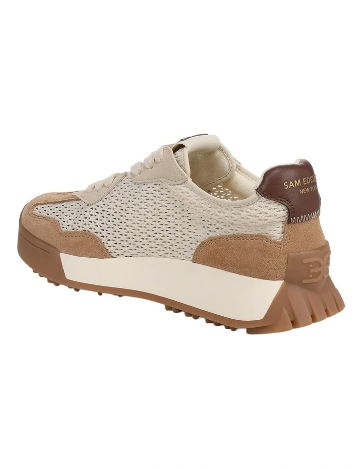 Langley Sneakers in Modern Ivory / Cyprus Suede image 3