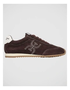 Isella Sneakers in Cafe Noir Suede