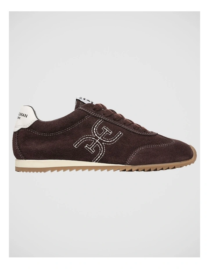 Isella Sneakers in Cafe Noir Suede image 1