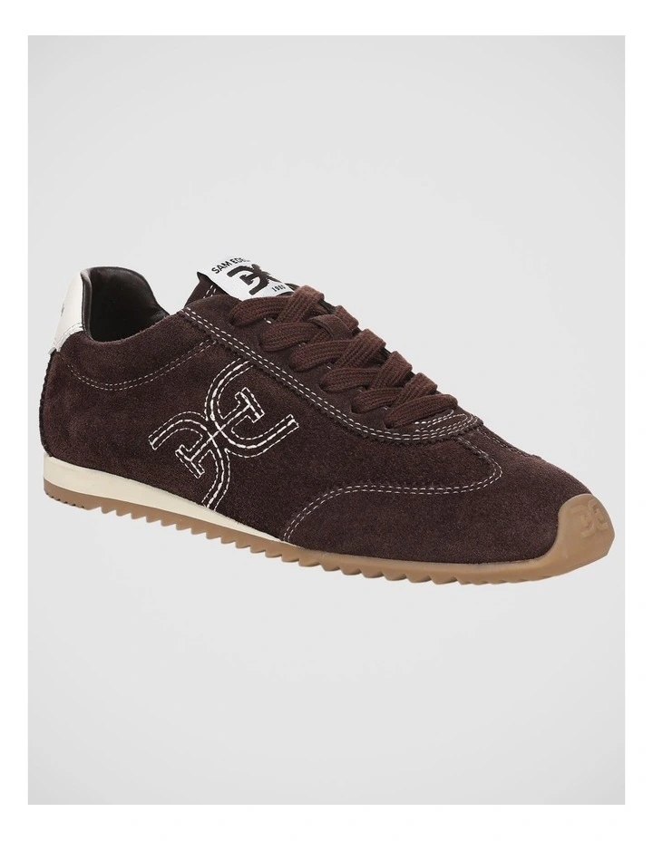 Isella Sneakers in Cafe Noir Suede image 2
