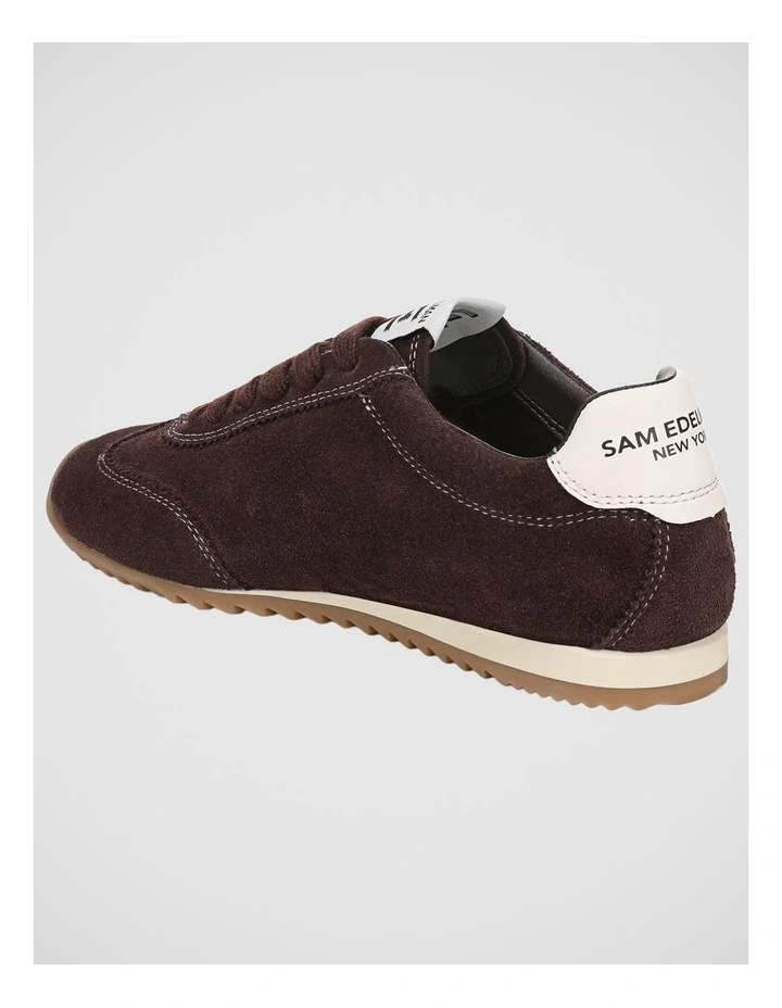Isella Sneakers in Cafe Noir Suede image 3