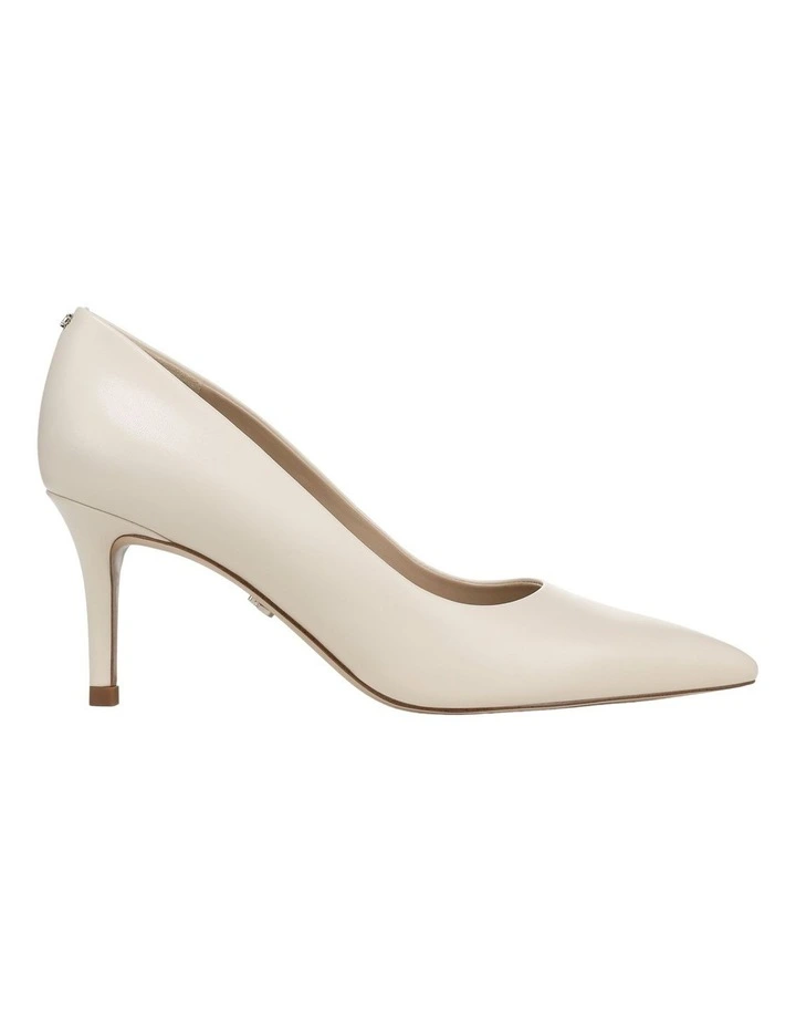 Vienna Heeled Shoes in Modern Ivory Leather image 1