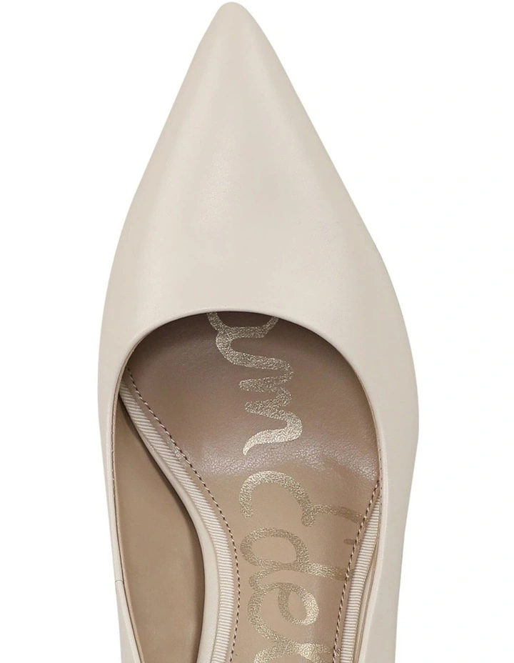 Vienna Heeled Shoes in Modern Ivory Leather image 4