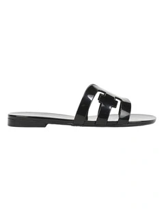 Bay Sandals in Black Jelly