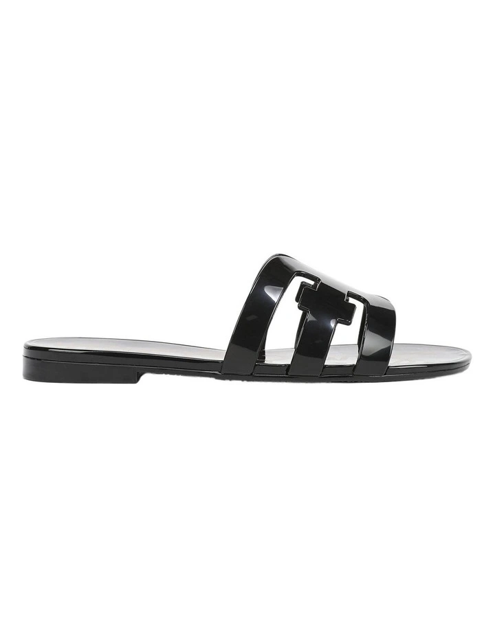 Bay Sandals in Black Jelly image 1