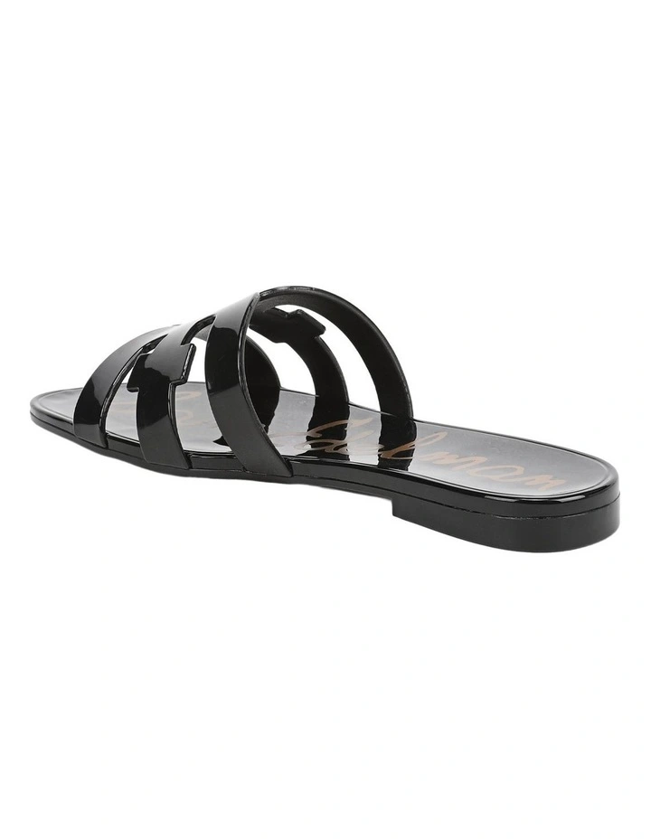 Bay Sandals in Black Jelly image 3