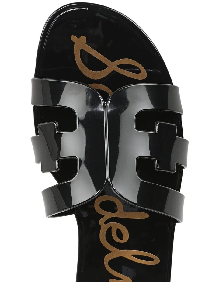Bay Sandals in Black Jelly image 4