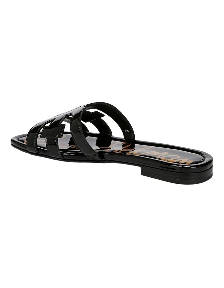 Bay Sandals in Black Patent image 3