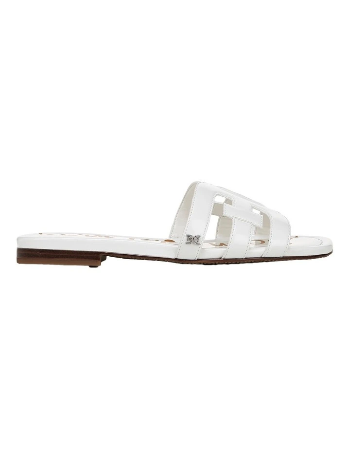 Bay Sandals in Bright White Patent image 1