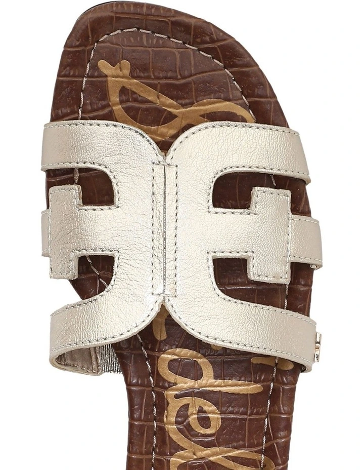Bay Sandals in Molten Gold image 4
