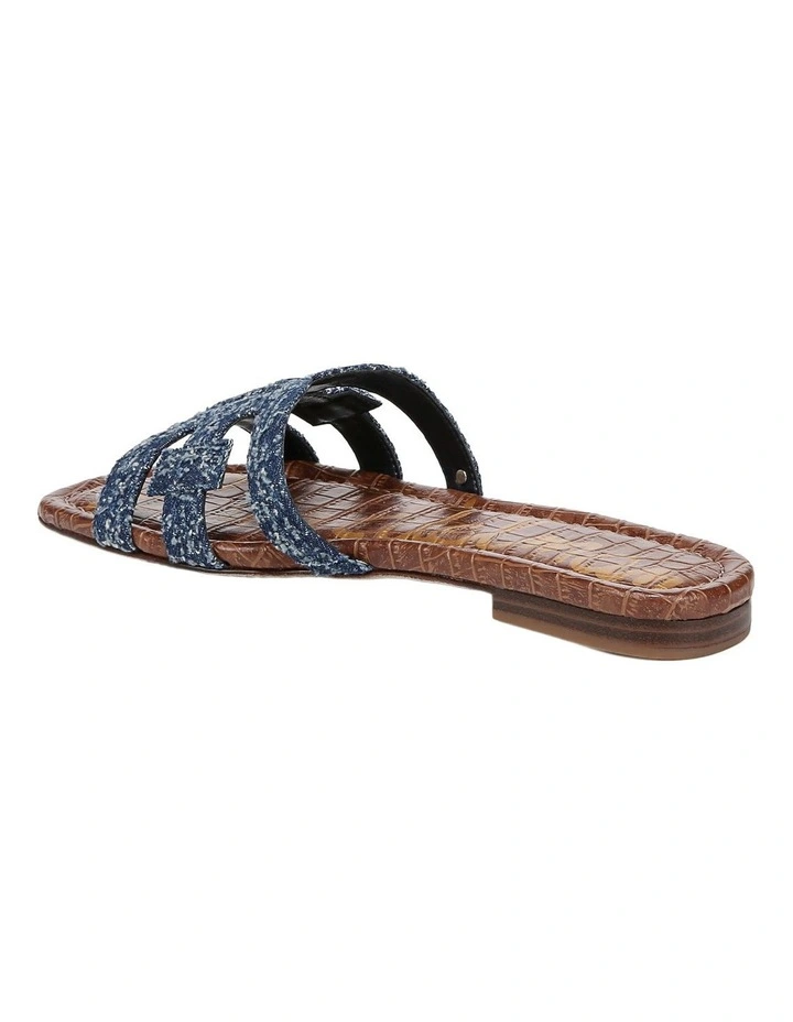Bay Sandals in Navy Fabric image 3
