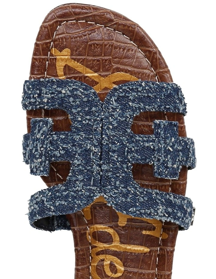 Bay Sandals in Navy Fabric image 4