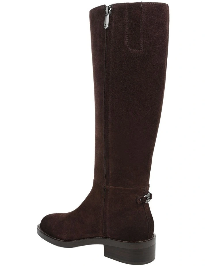Milla Knee Boots in Cafe Noir WC Suede image 3