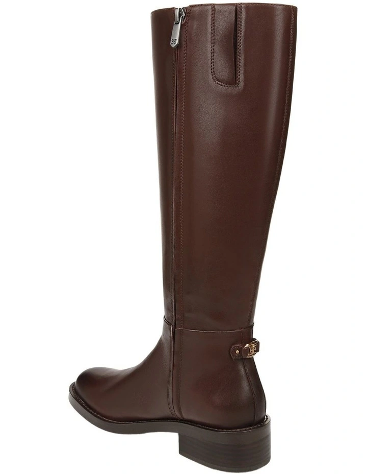 Milla Knee Boots in Spiced Pecan Leather image 3