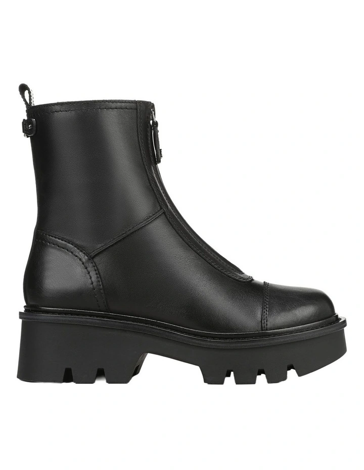 Cooper Ankle Boots in Black Leather image 1