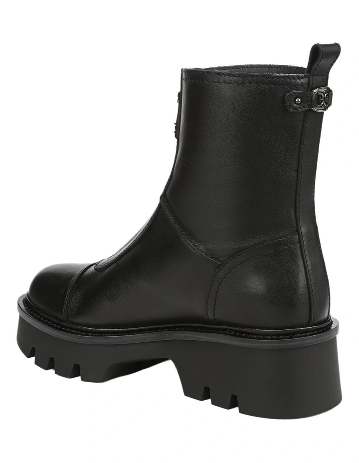 Cooper Ankle Boots in Black Leather image 3