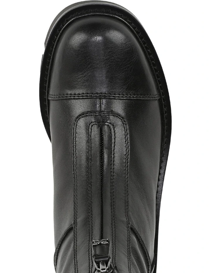 Cooper Ankle Boots in Black Leather image 4