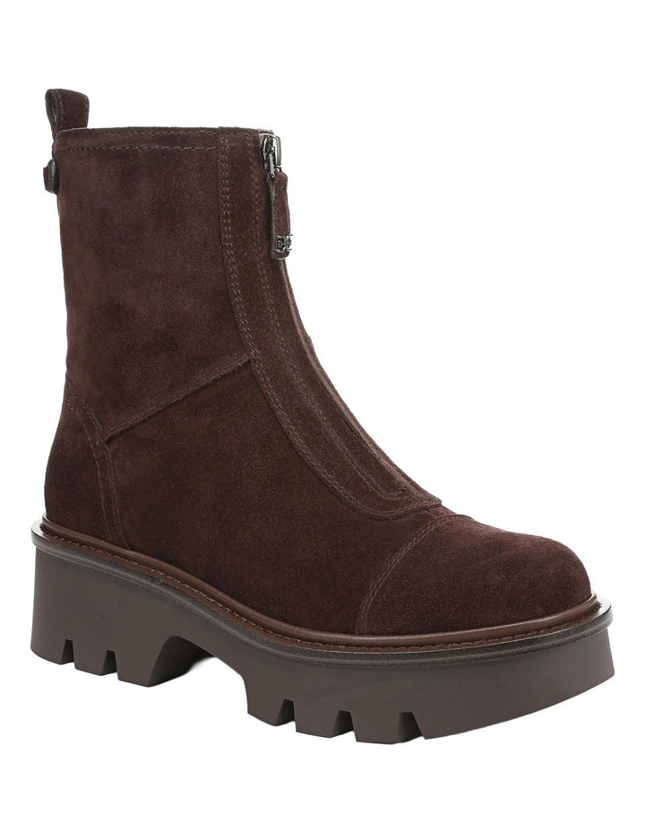 Cooper Ankle Boots in Cafe Noir Suede image 2