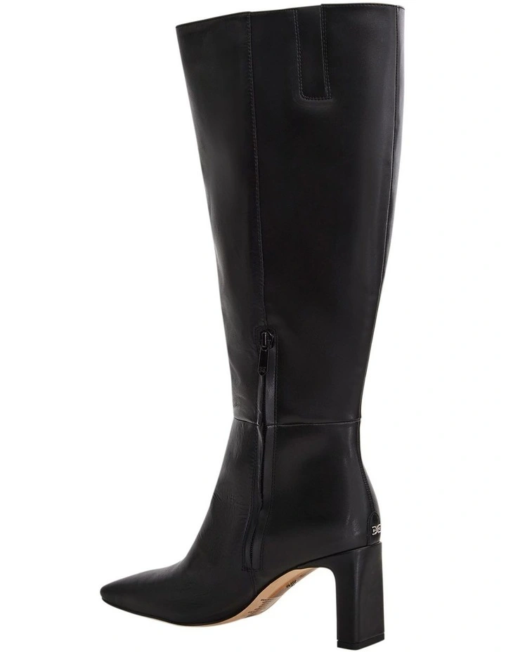 Sylvia Boots in Black WC Leather image 3
