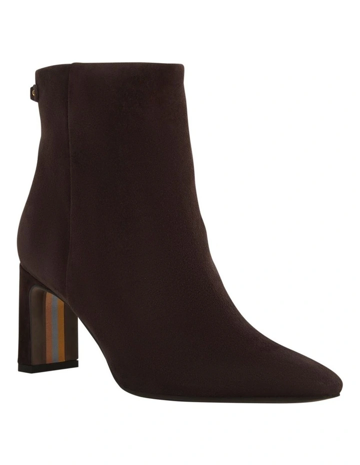 Saige Boots in Cafe Noir Suede image 2