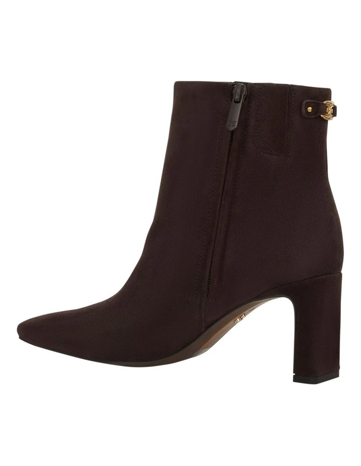Saige Boots in Cafe Noir Suede image 3