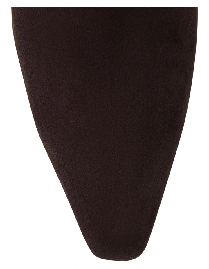 Saige Boots in Cafe Noir Suede image 4