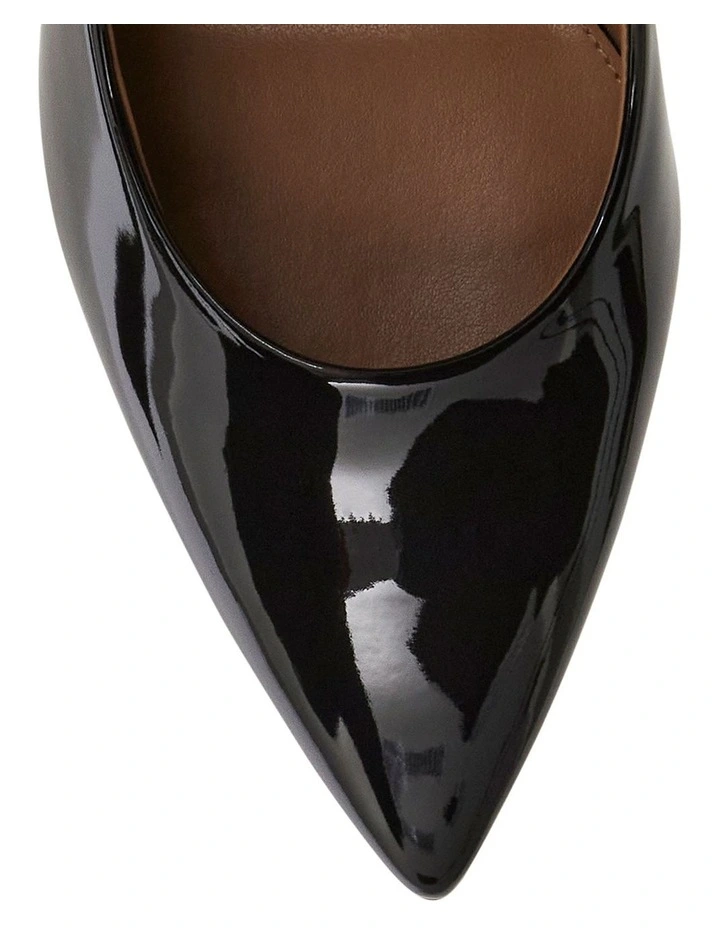 Hazel Heeled Shoes in Black Patent image 4