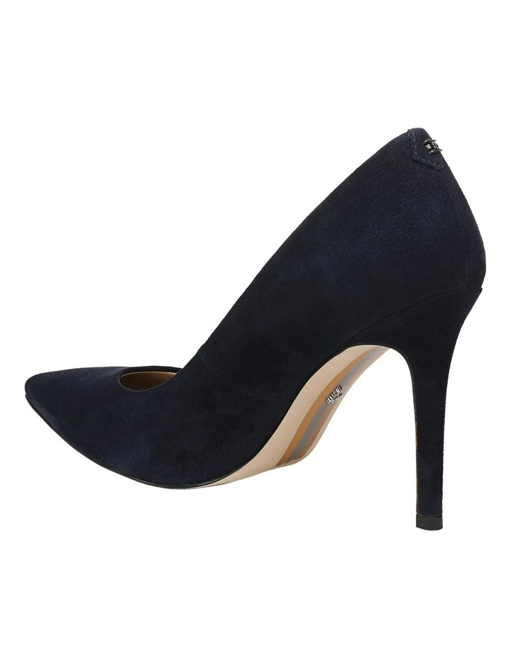 Hazel Heeled Shoes in Blaltic Navy Suede image 3