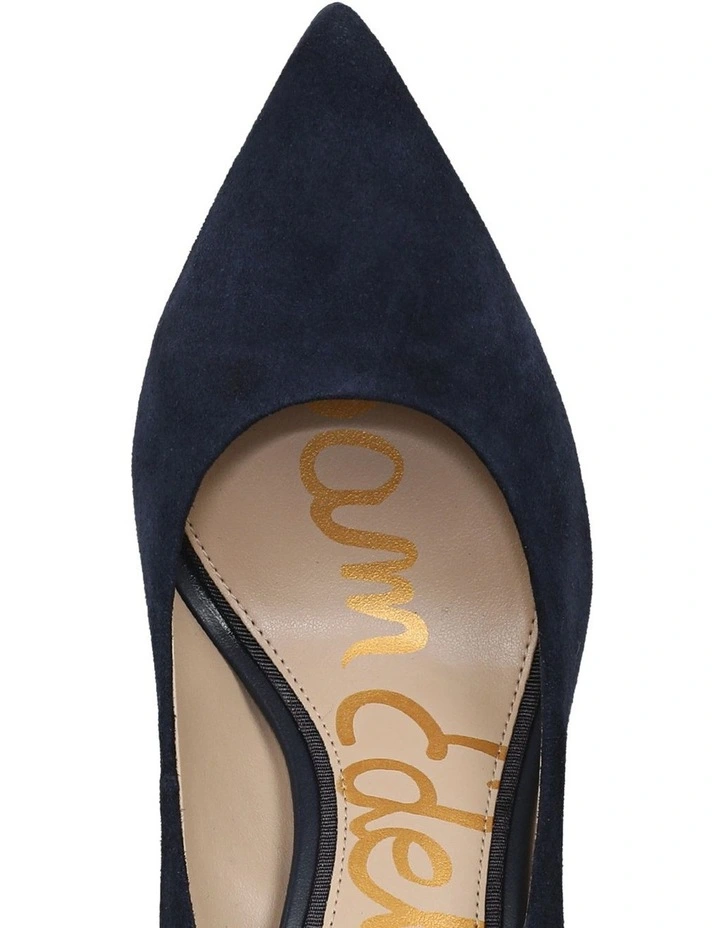 Hazel Heeled Shoes in Blaltic Navy Suede image 4