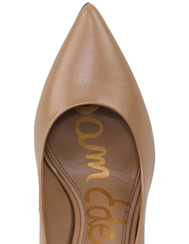 Hazel Heeled Shoes in French Sand Leather image 4