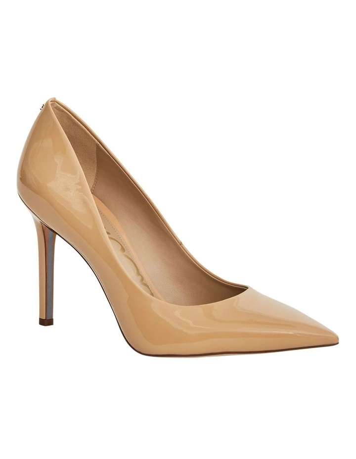 Hazel Heeled Shoes in Beige Blush Patent image 2