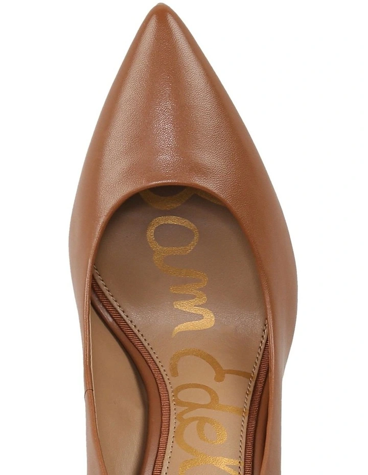 Hazel Heeled Shoes in Saddle Leather image 4